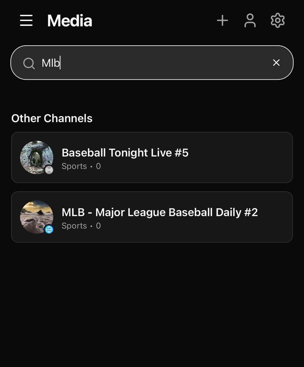 Search and discover